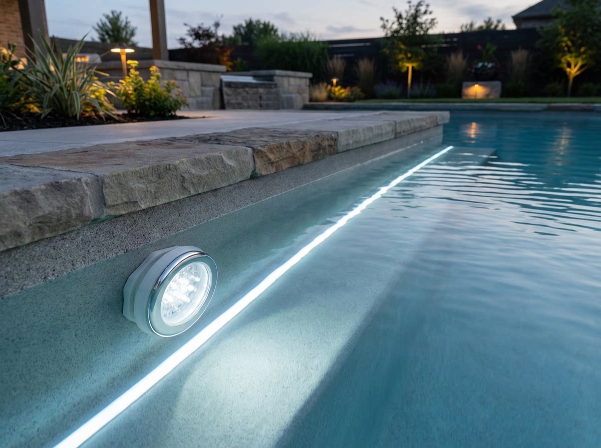 Waterproof lighting for pools, spas, and bathrooms